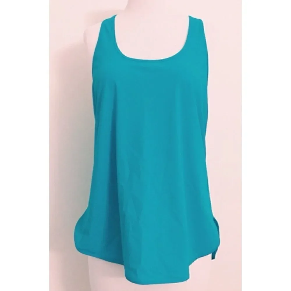 Lululemon Womens Size 6 Coastal Tank Indian Teal